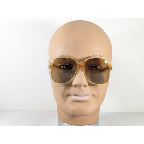 Vintage 1970s French eyeglasses, France 1356 large sunglasses with vinyl case - Picture 12 of 15